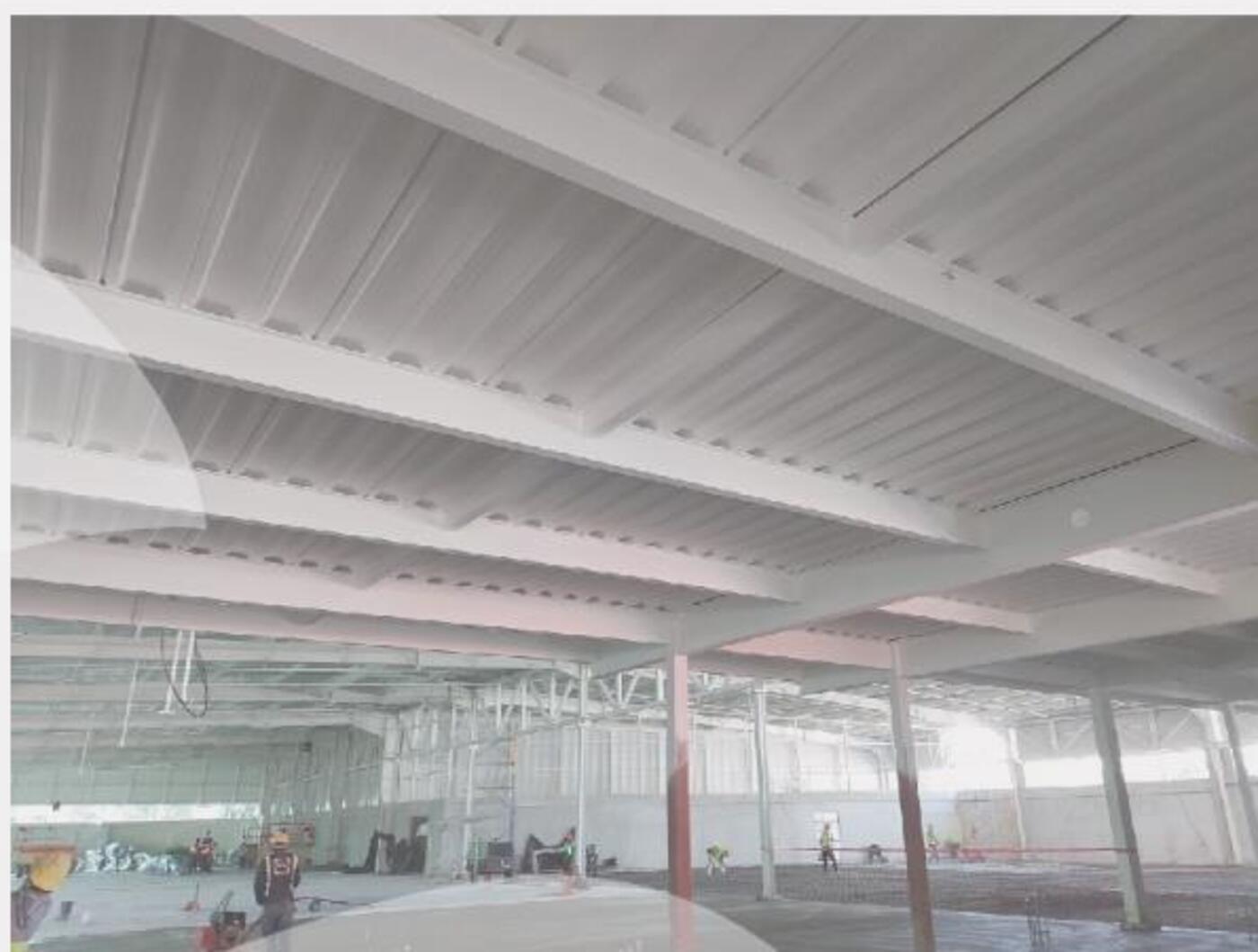 Edificio Caja de ANDE — Pintura intumescente · 15 535 m² · Alajuela